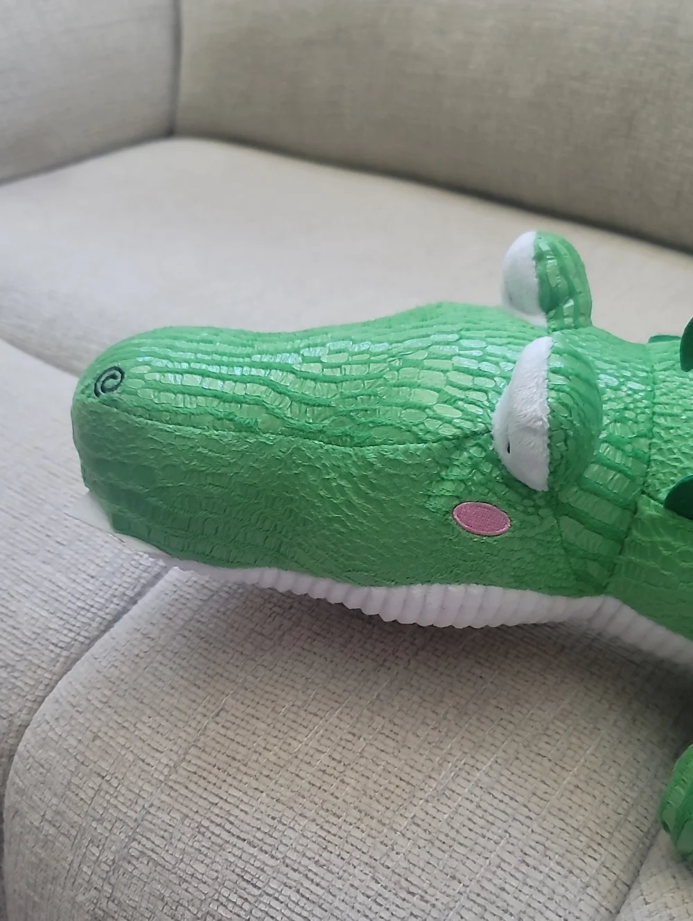 Cute Green Crocodile Plush Toy - Soft Alligator Doll